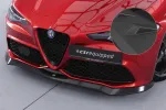 CSR Frontspoiler | Cup-Spoilerlippe mit ABE für Alfa Romeo Giulia (952) Veloce CSL782-L Lackierung erforderlich (unlackiert roh)