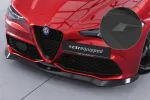 CSR Frontspoiler | Cup-Spoilerlippe mit ABE für Alfa Romeo Giulia (952) Veloce CSL782-S strukturiert schwarz matt (keine Lackierung erforderlich)