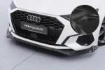 CSR Frontspoiler | Cup-Spoilerlippe mit ABE für Audi A3 8Y Sportback CSL927-C Carbon Look Hochglanz (keine Lackierung erforderlich)