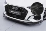 CSR Frontspoiler | Cup-Spoilerlippe mit ABE für Audi A3 8Y Sportback CSL927-G Glossy schwarz Hochglanz (keine Lackierung erforderlich)