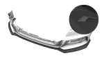 CSR Frontspoiler | Cup-Spoilerlippe mit ABE für Audi A3 S-Line / S3 8V CSL990-S strukturiert schwarz matt (keine Lackierung erforderlich)