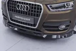 CSR Frontspoiler | Cup-Spoilerlippe mit ABE für Audi Q3 (8U) CSL810-C Carbon Look Hochglanz (keine Lackierung erforderlich)