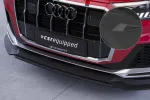 CSR Frontspoiler | Cup-Spoilerlippe mit ABE für Audi Q7 4M S-Line / SQ7 4M CSL748-S strukturiert schwarz matt (keine Lackierung erforderlich)