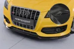 CSR Frontspoiler | Cup-Spoilerlippe mit ABE für Audi S3 (8P/8PA) CSL890-C Carbon Look Hochglanz (keine Lackierung erforderlich)