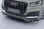 CSR Frontspoiler | Cup-Spoilerlippe mit ABE für Audi SQ2 (GA) CSL839-S strukturiert schwarz matt (keine Lackierung erforderlich)