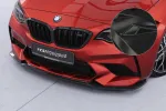 CSR Frontspoiler | Cup-Spoilerlippe mit ABE für BMW M2 Competition (F87) CSL540-G Glossy schwarz Hochglanz (keine Lackierung erforderlich)