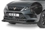 CSR Frontspoiler | Cup-Spoilerlippe mit ABE für Cupra Ateca CSL430-G Glossy schwarz Hochglanz (keine Lackierung erforderlich)