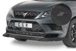 CSR Frontspoiler | Cup-Spoilerlippe mit ABE für Cupra Ateca CSL430-S strukturiert schwarz matt (keine Lackierung erforderlich)