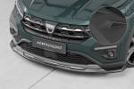 Frontspoiler | Cup-Spoilerlippe mit ABE für Dacia Sandero Stepway CSL654-L Lackierung erforderlich (unlackiert roh)