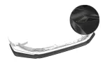 CSR Frontspoiler | Cup-Spoilerlippe mit ABE für Honda Civic FK11 (10.Gen) CSL018-C Carbon Look Hochglanz (keine Lackierung erforderlich)