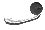 CSR Frontspoiler | Cup-Spoilerlippe mit ABE für Honda Civic FK11 (10.Gen) CSL018-L Lackierung erforderlich (unlackiert roh)