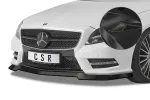 CSR Frontspoiler | Cup-Spoilerlippe mit ABE für Mercedes-Benz CLS C218 / X218 AMG-Line CSL416-C Carbon Look Hochglanz (keine Lackierung erforderlich)