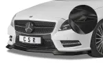 CSR Frontspoiler | Cup-Spoilerlippe mit ABE für Mercedes-Benz CLS C218 / X218 AMG-Line CSL416-G Glossy schwarz Hochglanz (keine Lackierung erforderlich)