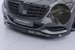 CSR Frontspoiler | Cup-Spoilerlippe mit ABE für Mercedes-Benz S-Klasse W222/V222 CSL318-C Carbon Look Hochglanz (keine Lackierung erforderlich)