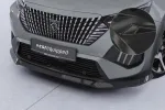 CSR Frontspoiler | Cup-Spoilerlippe mit ABE für Peugeot 2008 II CSL899-C Carbon Look Hochglanz (keine Lackierung erforderlich)