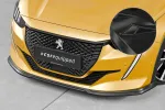 CSR Frontspoiler | Cup-Spoilerlippe mit ABE für Peugeot 208 II GT / GT-Line CSL811-G Glossy schwarz Hochglanz (keine Lackierung erforderlich)