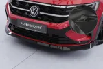 CSR Frontspoiler | Cup-Spoilerlippe mit ABE für VW Taigo (Typ CS) CSL924-C Carbon Look Hochglanz (keine Lackierung erforderlich)