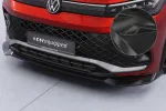 CSR Frontspoiler | Cup-Spoilerlippe mit ABE für VW Tiguan 3 R-Line CSL954-C Carbon Look Hochglanz (keine Lackierung erforderlich)