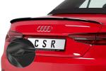 CSR Heckspoiler | Heckflügel mit ABE für Audi A5 F5 Cabrio HF628-C Carbon Look Hochglanz (keine Lackierung erforderlich)