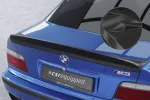 CSR Heckspoiler | Heckflügel mit ABE für BMW 3er E36 Coupe HF987-C Carbon Look Hochglanz (keine Lackierung erforderlich)