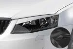 CSR Scheinwerferblenden Carbon Look für Skoda Octavia 3 Typ 5E SB197-C Carbon Look Hochglanz (keine Lackierung erforderlich)
