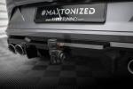Maxton Design Diffusor Heck Ansatz V.3 für Cupra Formentor VZ Mk1 / Mk1 Facelift schwarz Hochglanz