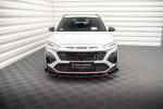Maxton Design Front Ansatz V.1 für Hyundai Kona N Mk1 schwarz Hochglanz