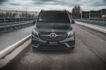 Maxton Design Front Ansatz V.1 für Mercedes-Benz V-Klasse AMG-Line W447 Facelift schwarz Hochglanz