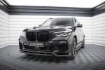 Maxton Design Front Ansatz V.2 für BMW X5 M-Paket G05 schwarz Hochglanz