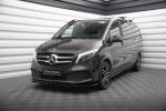 Maxton Design Front Ansatz V.2 für Mercedes-Benz V-Klasse W447 Facelift schwarz Hochglanz